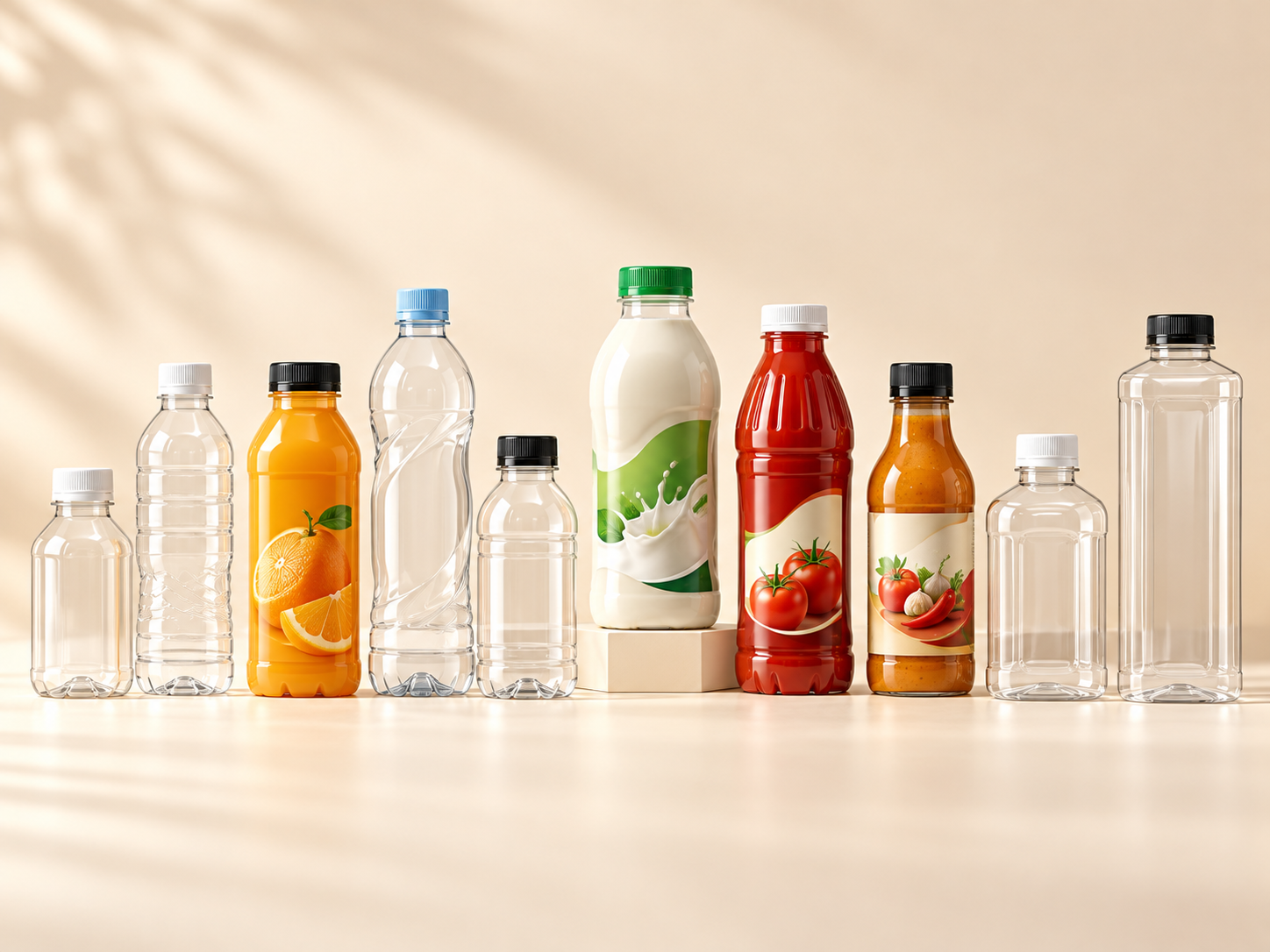 Plastic bottles